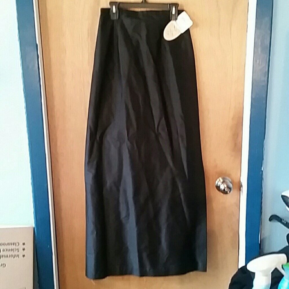 SHOSHANNA LONG BLACK SKIRT NWT